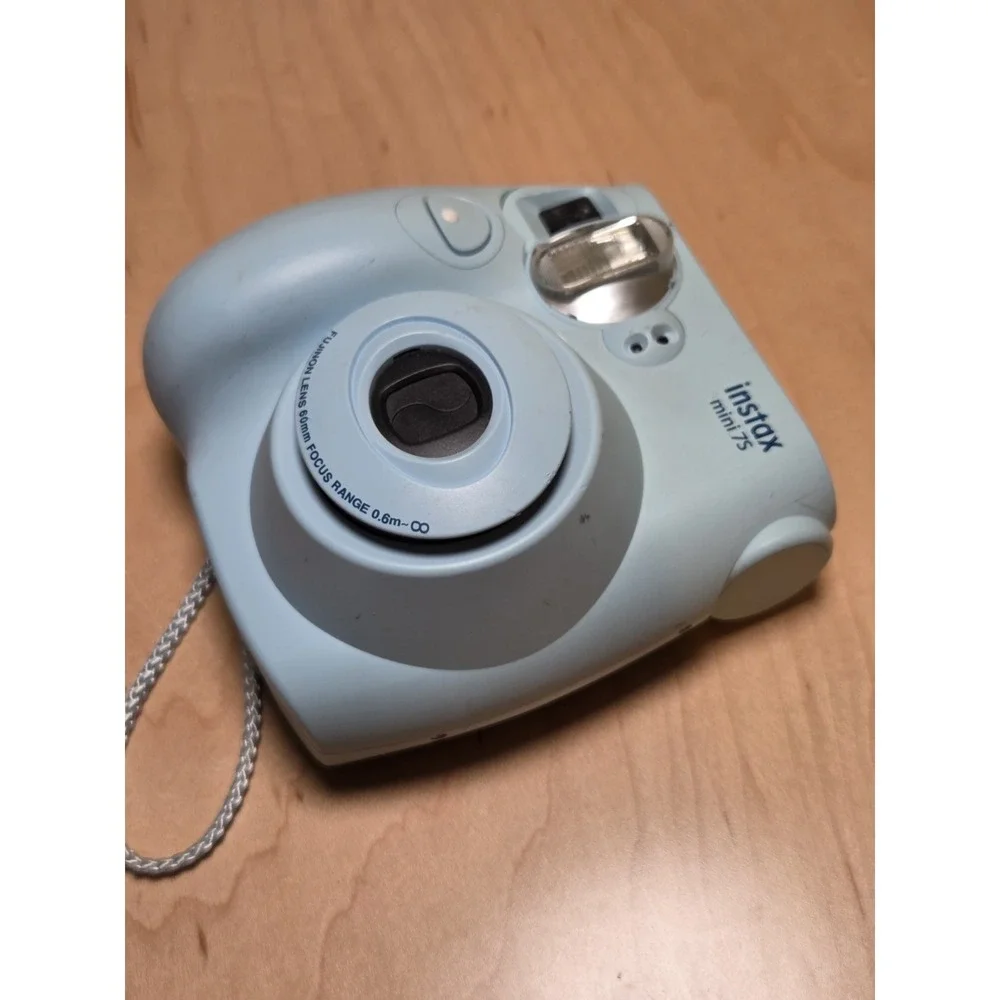 Fujifilm Instax Mini 75 Instant Camera Light Blue Instafilm